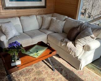 Flexsteel corner sofa