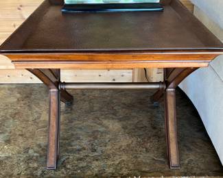 Side table with copper top (1 of 2)
