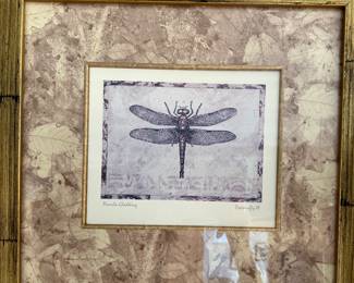 Framed art by Pamela Gladding