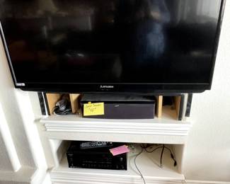 TV, surround sound and speakers 