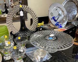 Beautiful Tiffany , silver/plate, pewter, crystal - something for everyone!
