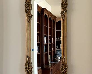 Hallway mirror beautiful vertically, but imagine it also horizontally!