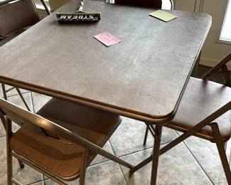 Vintage Samsonite table and chairs set