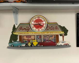 Vintage Coca Cola Family Drive In Diner