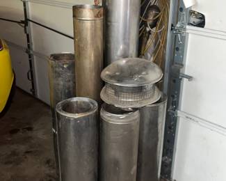 Gas Vent Connector Pipe