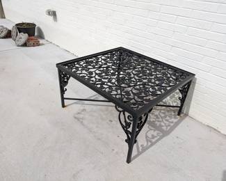 Wrought Iron Table