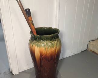Majolica Umbrella Stand