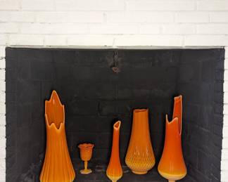 LE Smith Bittersweet Swung Glass