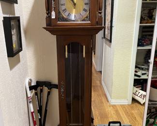 Tempus Figit grandfather clock 