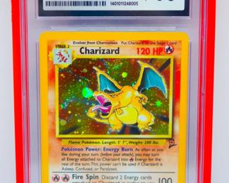 CGC 10 *GEM MINT* BASE 2 CHARIZARD HOLOGRAPHIC!!!