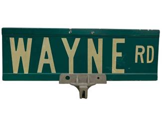 Wayne Rd. Street Sign