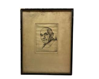 Portrait Elios Grossman 18.5x15