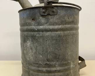 Vintage Dover Galvanized Metal Fuel Can