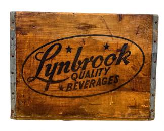 Lynbrook Quality Beverages Wooden Crate