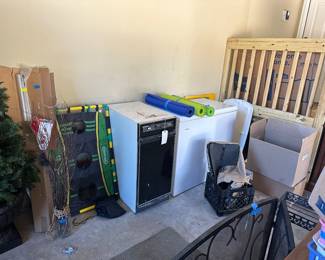 Trash compactor and deep freezer