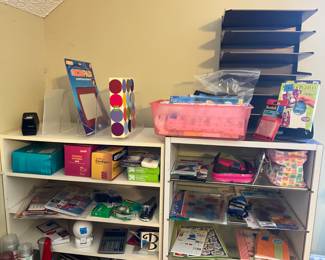 Just craft supplies out the wazoooooo!