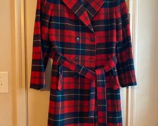 Vintage Double Breasted Pendleton Wool Coat