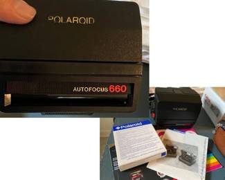 Polaroid autofocus camera, model 660