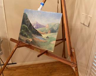 Antique Gloucester Easel made in Massachusetts