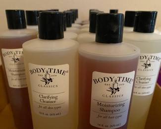 Body Time Classic shampoo and clarifying cleanser