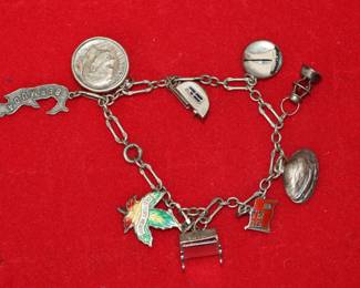 Sterling Charm Bracelet