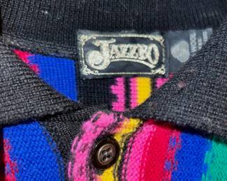 Jazzeo Mexican Quilt Rainbow Jacket
