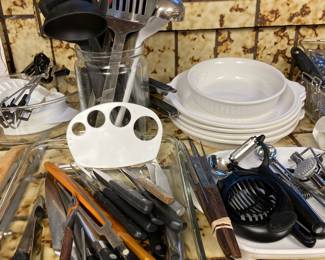 Assortment of Kitchen Utensils