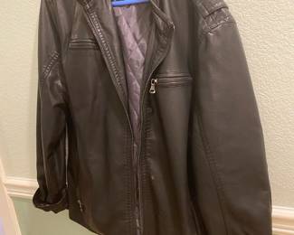 Pronto Men's Brown Leather Jacket