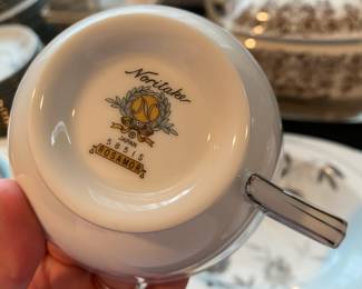 Noritake Dinnerware Set with Rosamor Pattern
