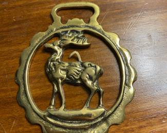 Assortment of Brass Horse Decorations/Saddle Medallion Harness Tacks