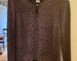 Onyx Black/Purple Glitter 2 Piece Tank Jacket Set