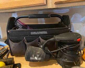 Workforce Tool Bag, Craftsman Sheet Sander