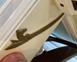 Solid Brass Pegasus Letter Opener 