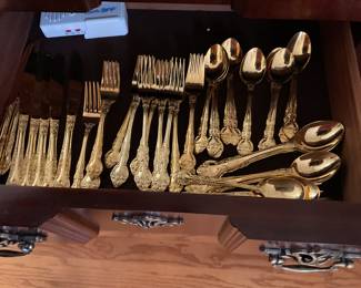 Stainless flatware. Over 60 pieces.