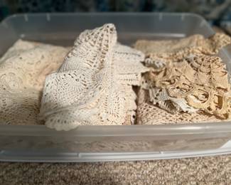 Tons of doilies