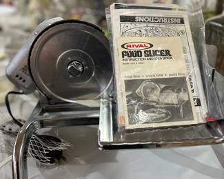 New rival food slicer