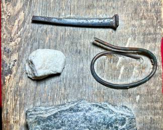 Original White House material with plaque of authentication. Removed in 1950