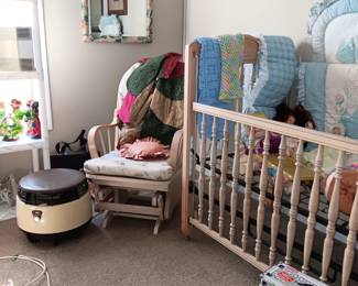 Baby bed, rocker
