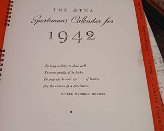Atna 1942 Calendar 