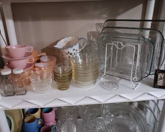 Pyrex  baking  dishes