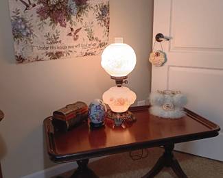 Mahogany coffee table