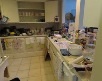 Kitchen contents.