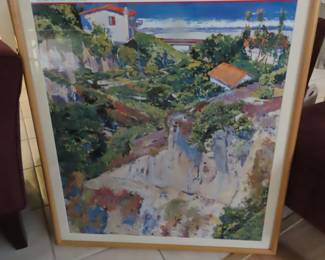 Festival of the Arts framed poster, 1995