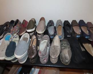 Ladies shoes, Toms, Bobs, Madden sizes 6.5 and 7.