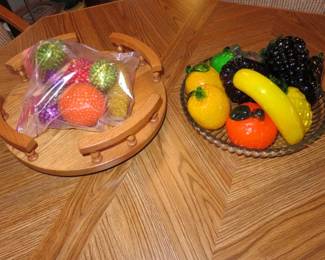 Vintage Glass & Sequenced Fruit