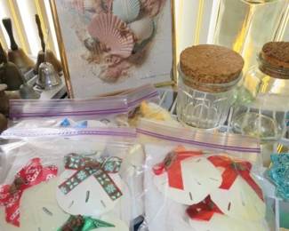 Sand Dollar Christmas Ornaments