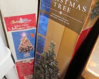 Fiber Optic Christmas Trees