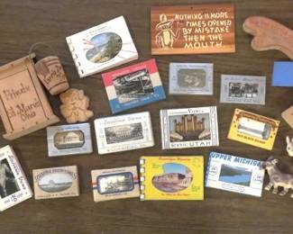 Vintage Travel Souvenir Mini Postcards, Memorabilia