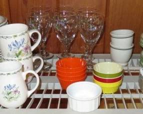 Thomson Pottery, "Floral Garden" & Studio Nova, "Garden Bloom" China