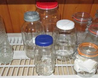 Glass Storage Canning Jar Collection